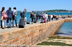 Embarquement pour l'ile de Bréhat