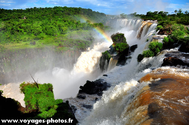 Les chutes d'Iguazu