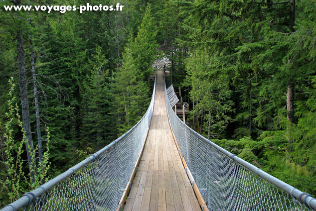 Pont suspendu au Canada