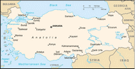 Map - antalya