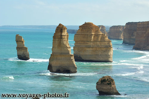 Great Ocean Road - Rochers et falaise