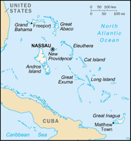 Carte - bahamas
