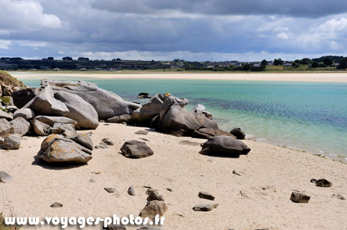 Plage de la baie du Kernic