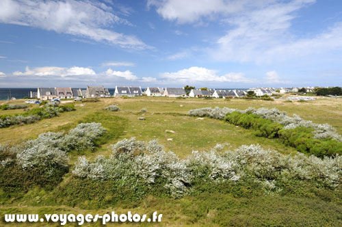 Maisons de la plage de Porsmeur