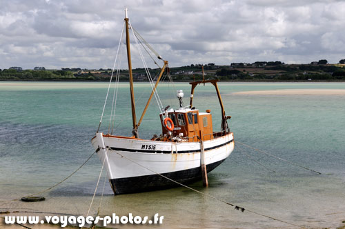 Bateau de pche  la Baie du Kernic