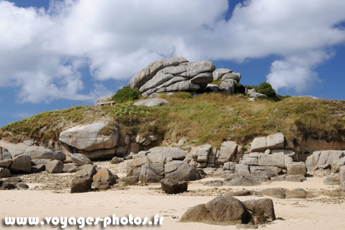 Rivage la baie du Kernic