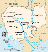 Carte - cambodge