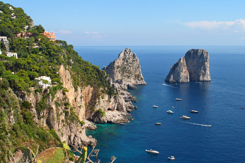 Ile de Capri - Faraglioni di Capri