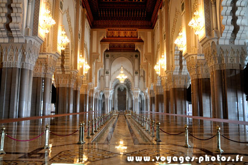 Intrieur de la mosque Hassan II