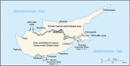 Map - chypre