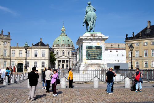 Copenhague - palais Amalienborg