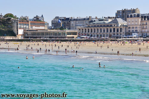 Plage cluse  Dinard