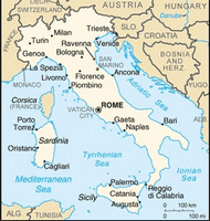 Map - Italy