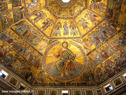 Inside the Baptistery- Italy