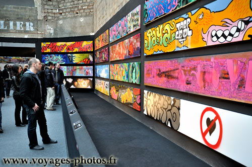 Graffiti au Grand Palais