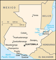 Carte - guatemala
