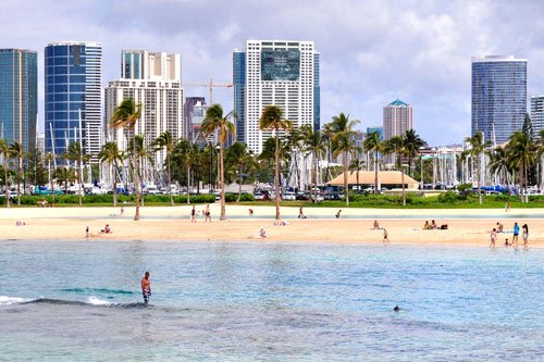 Hawa - Plage de Waikiki