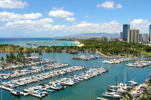 Honolulu - Port de plaisance