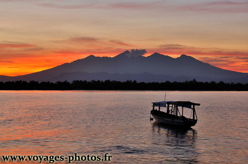 Coucher de soleil - Iles de Gili