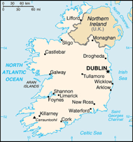 Carte - irlande