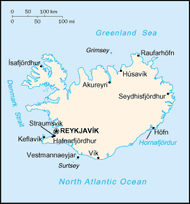 Carte - islande