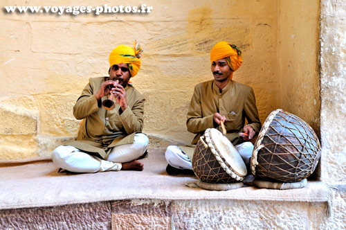 Les musiciens indiens