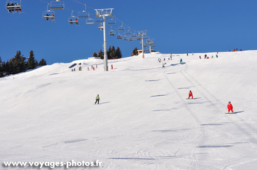 Piste rouge Col de Volza