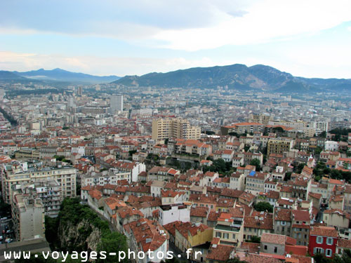 Vue panoramique de Marseille