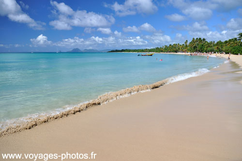 Plages des Caraibes dans les Antilles franaise