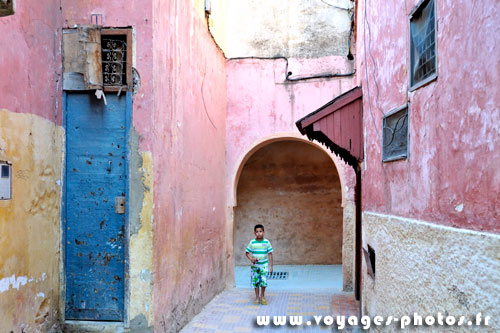 Les murs roses de Meknes