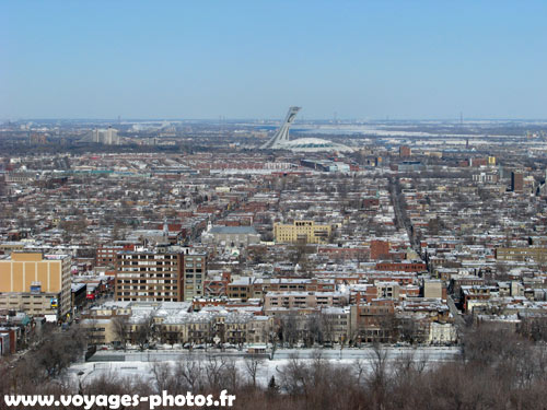 vue de Montral au Canada