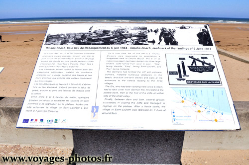 Omaha Beach - Haut lieu du dbarquement