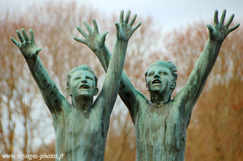 Sculpture de Vigeland - Oslo