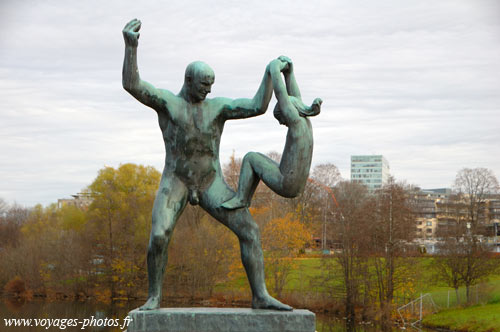Sculpture de Vigeland - Norvge