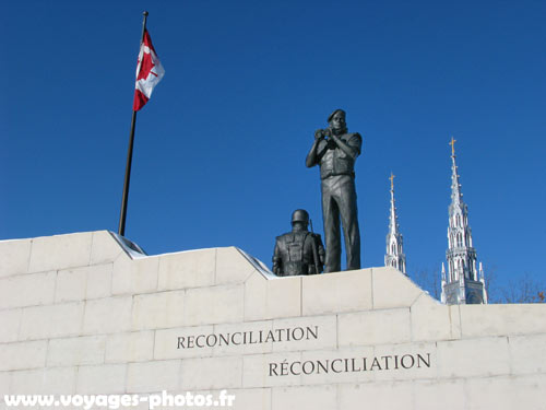 Monument à Ottawa au Canada