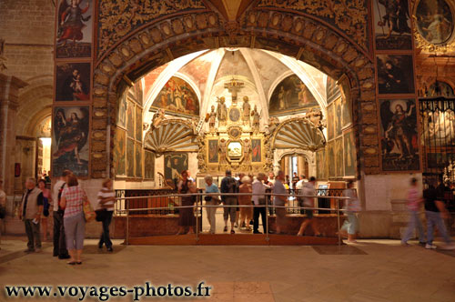 Chapelle intrieur de la Cathdrale de Palma de Majorque