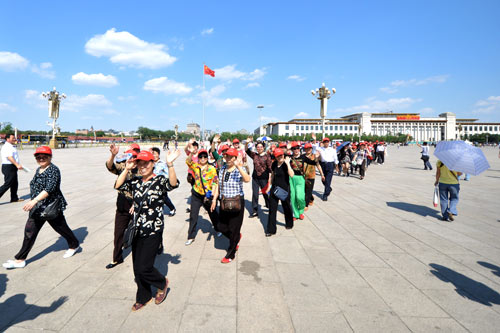 Pkin - place Tian'anmen