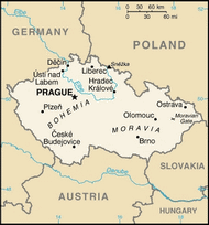 Map - prague