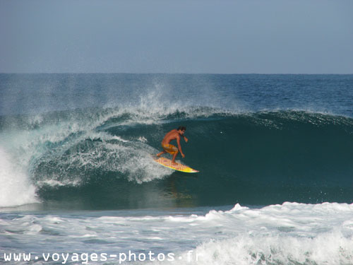 Puerto Escondido - Surf sur une grosse vague