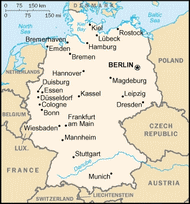 carte allemagne