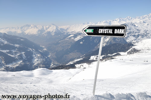 Piste noire en Savoie