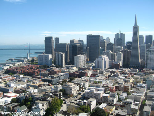 Panorama de la ville de San Francisco