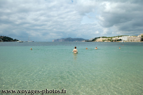 Baignade Santa Ponsa