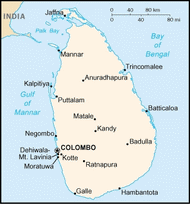 Carte - sri-lanka