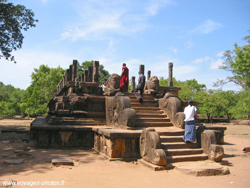 Temple au Sri Lanka