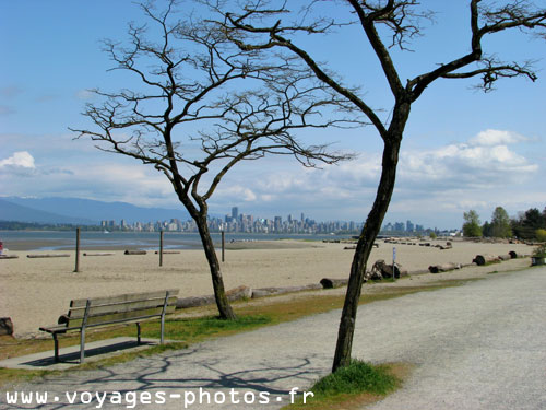 Au bord du lac de Vancouver