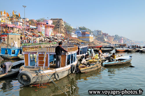 Embarquation sur le Gange