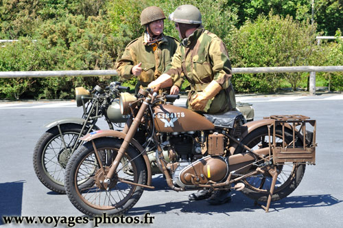 Motards - Dbarquement Normandie