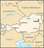 Map - Austria