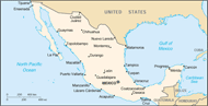 Carte - mexico